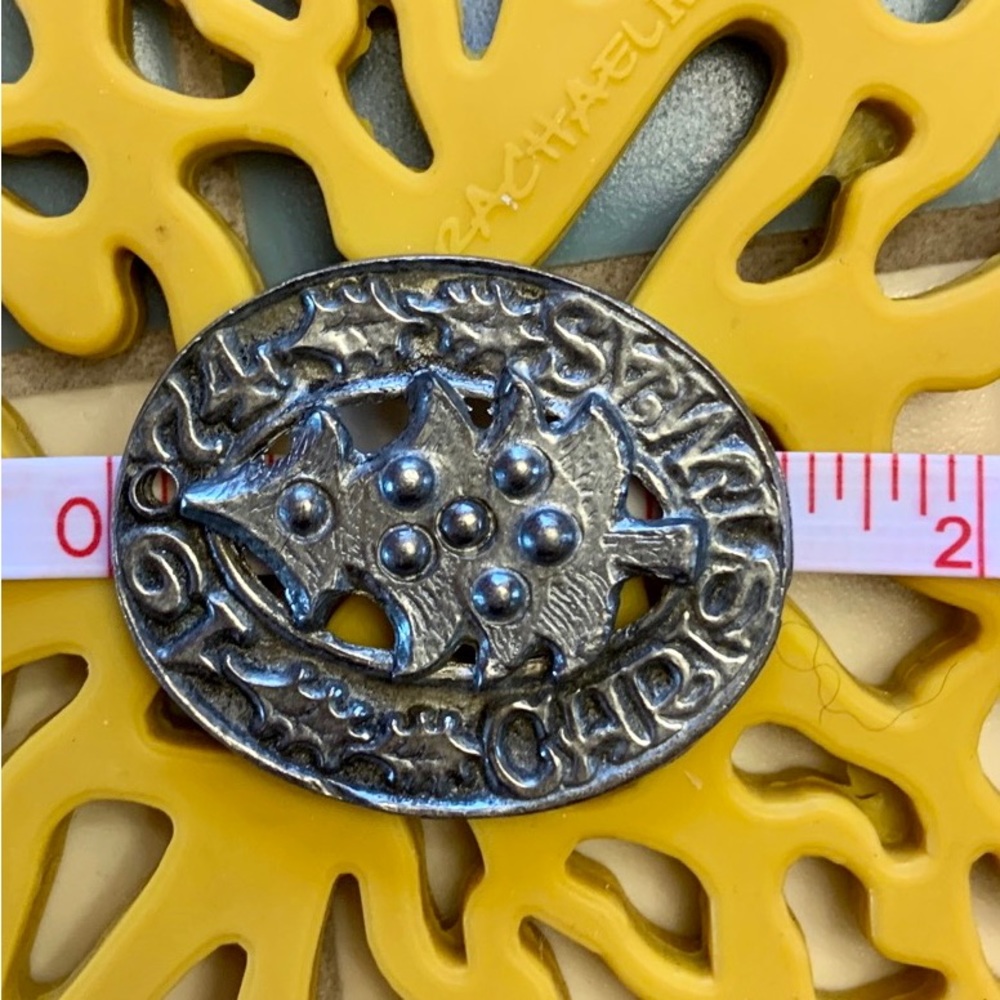 Vintage Pewter Ornament/Pendant - Picture 8 of 8